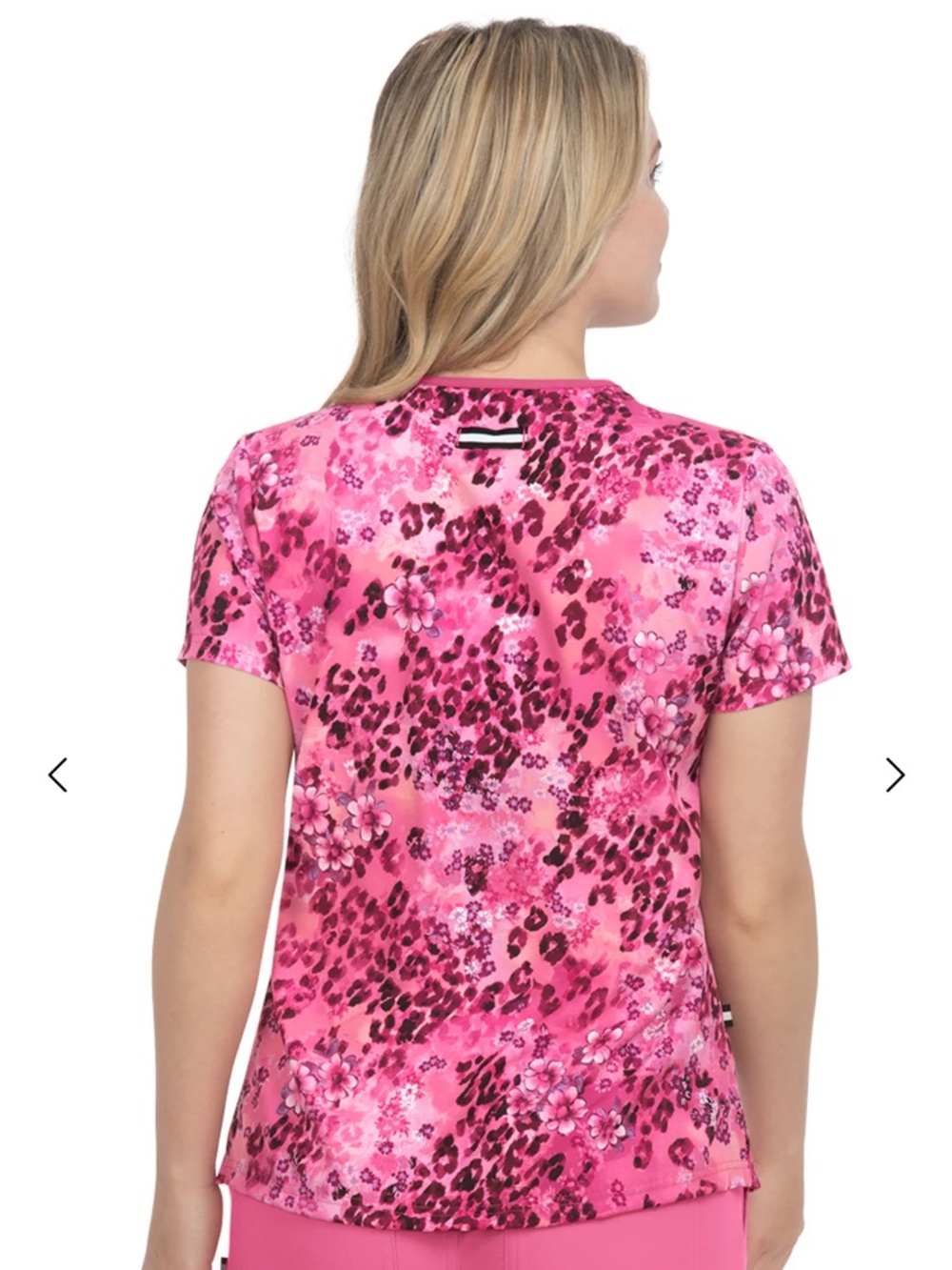 ✨KOI Next Gen 1 Pocket Print Scrub Top Wild Petals - Picture 2 of 4